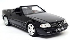 MERCEDES S CLASS SL73 AMG R129 V12 BLACK 1991 OTTOMOBILE OT958 1:18 BENZ