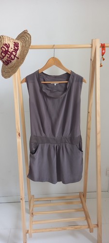 Maje robe 100 soie taille - ,