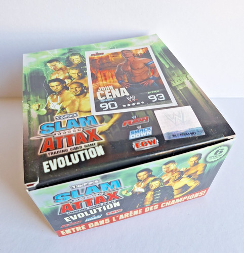 Display boite topps slam attax - display,
