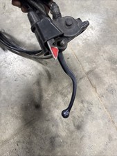 yamaha warrior 350 Clutch Lever With Parking Brake Cable 2003 #2