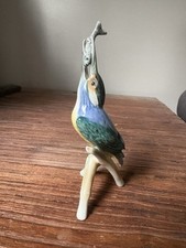 MARTIN PECHEUR EN PORCELAINE