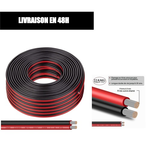 Câble électrique souple - , 22