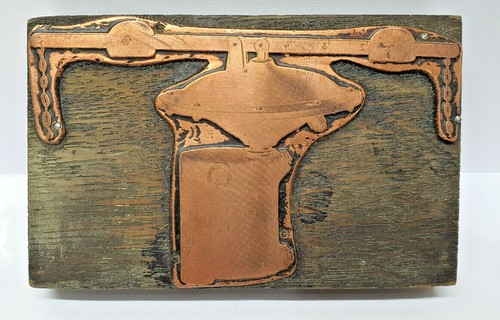 Antique copper die - , stamp