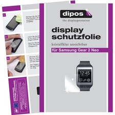 2x Film de protection d'écran pour Samsung Gear 2 Neo protecteur clair dipos