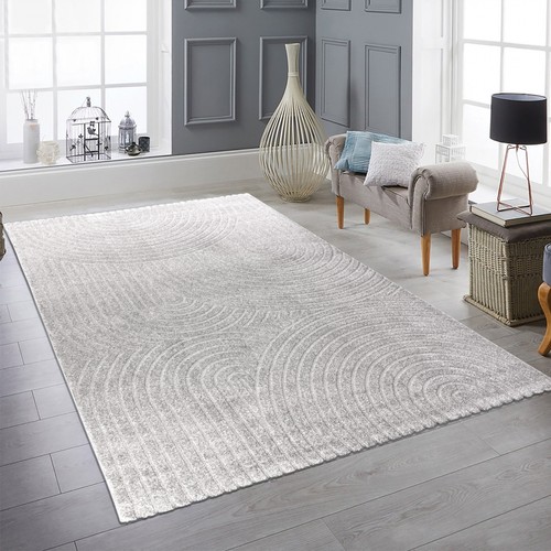 Tapis moderne motif arqué - tapis,