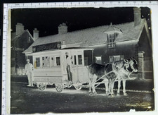 98 Plaques de Verre Troyes Tramways Hippomobile Aviation Maréchal Ferrant Guerre