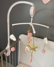 Mobile musical  bébé licorne