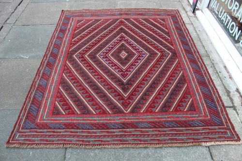 Tapis oriental afghan vintage - tapis,