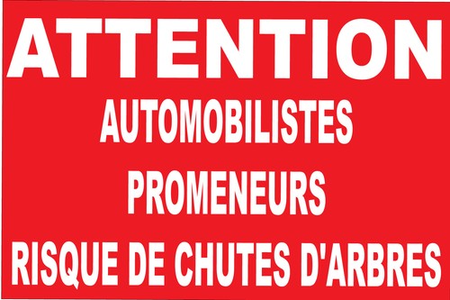 Panneau attention
