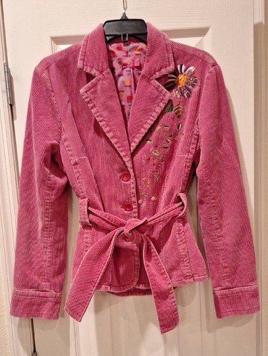 Oilily pink corduroy belted - oilily,