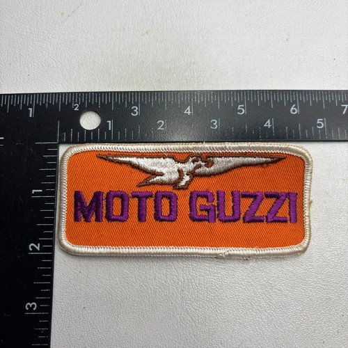 Vintage moto guzzi embroidered - vintage,
