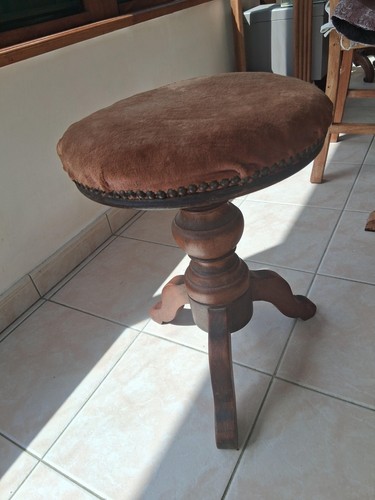 Tabouret piano ancien - de,