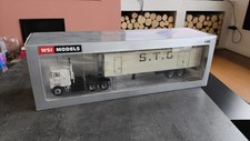 1/50 WSI MODELS TRUCK MACK F700 STG S.T.G. AUTIER REINDEER TRAILER FRIDGE MIB 