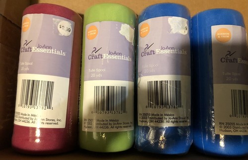 Rolls fine tulle - rolls,