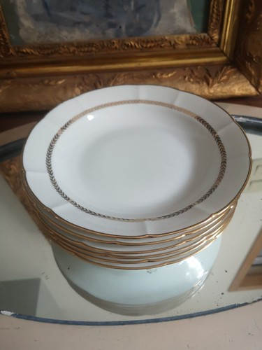 Assiettes creuses porcelaine - assiettes,