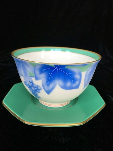 Japanese koransha teacup and - koransha,