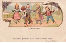 CHILDREN'S GAMES "colin maillard"
