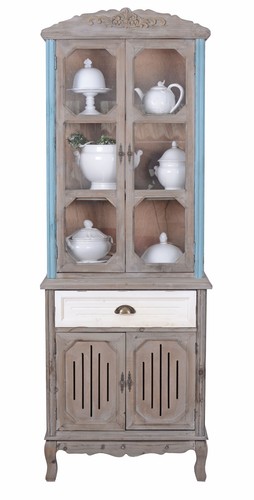 Antique style vitrine - antique,