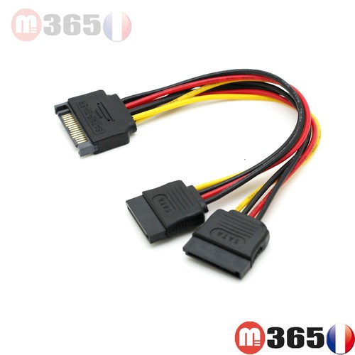 Alimentation sata 15p male