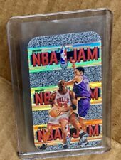 Michael Jordan Kobe Bryant 1999 NBA JAM Mini Insert Refractor Tobacco Card Bulls