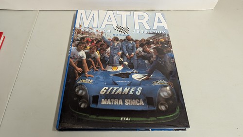 Livre matra saga 1965 - matra, 1965-1982