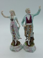 SUBLIME PAIRE DE FIGURINE EN