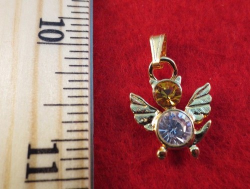 Pendentif breloque ange pierre - pendentif,