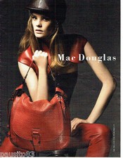 PUBLICITE ADVERTISING 066  2012  les sacs à main Mac Douglas