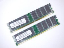 2 Barrettes Mémoire 2x 1GB
