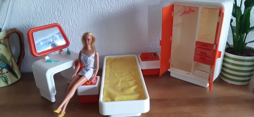 Barbie mattel mobilier chambre - barbie,