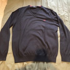 Pull BLEU MARINE FRED PERRY