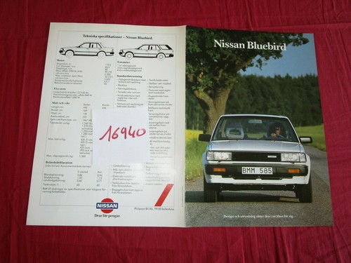 16940 nissan bluebird - /,