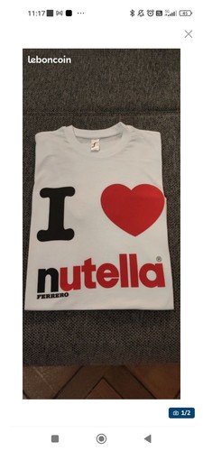 Shirt officiel nutella - t-shirt,
