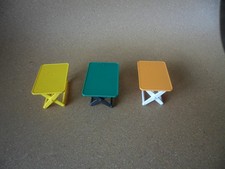 3 Tables  Pliantes   Playmobil