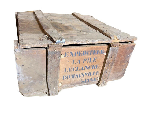 Ancienne caisse bois - en,