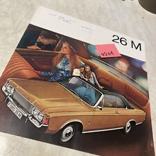 Ford 26M automobile catalogue