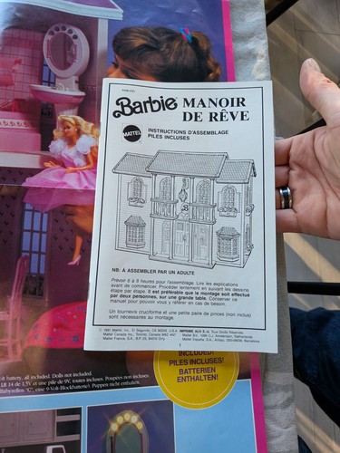 Barbie maison manoir de - le,