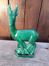 gazelle céramique Saint Clément ancien Lemanceau