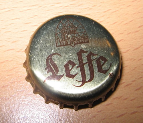 Capsule bière leffe - capsule,