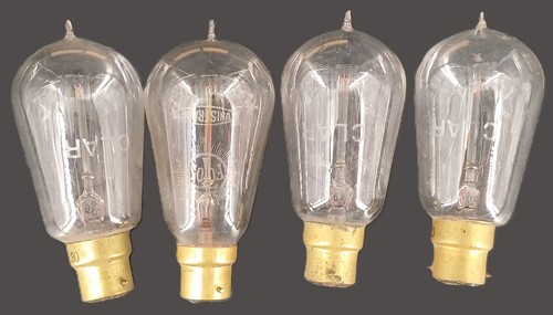 Lot ampoules filament - 4, a