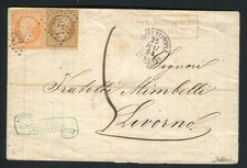 Rare lettre taxée de