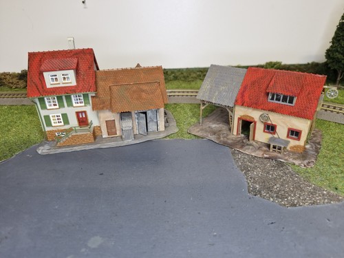 Lot maquettes ferme et - maquettes,