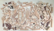 Blocs de construction en bois.