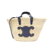 Authentic CELINE TEEN Triomphe Panier 194002CML Bag  #230-000-107-0643