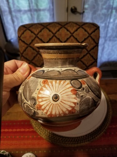 Vintage tonala pottery - vintage, olla
