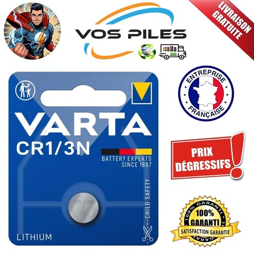 Pile bouton varta lithium - pile, 3v