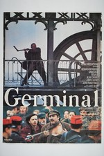 GERMINAL 19x25 Original Movie Poster 1993 MIOU-MIOU, JEAN CARMET, CLAUDE BERRI