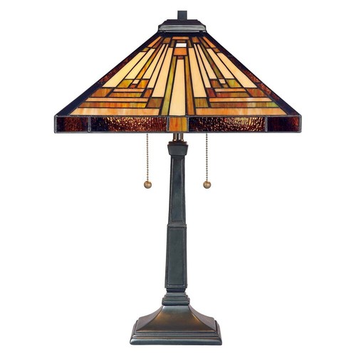 Lampe table feu latéral - table,