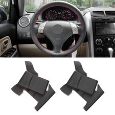 DIY For 2010-2016 Renault Duster Dacia Lodgy Logan Steering Wheel Leather Cover