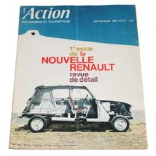 Magazine / revue AAT l'Action Automobile et Touristique numéro 12 / sept. 1961